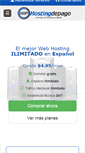 Mobile Screenshot of hostingdepago.com